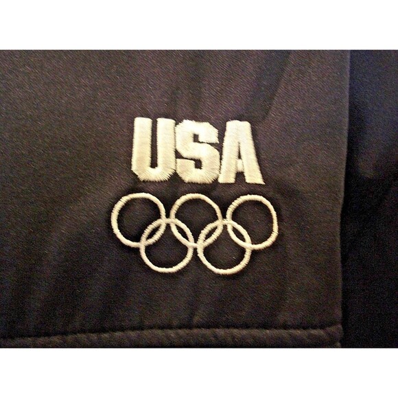 USA Olympic Committee Mens Embroidered Full Zip Jacket Coat Size XL - Picture 5 of 8